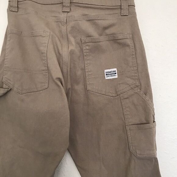 Levis Signature Carpenter Tan Denim Mens Jeans Casual Work Pants NWOT - 30 x 30 - Picture 4 of 7